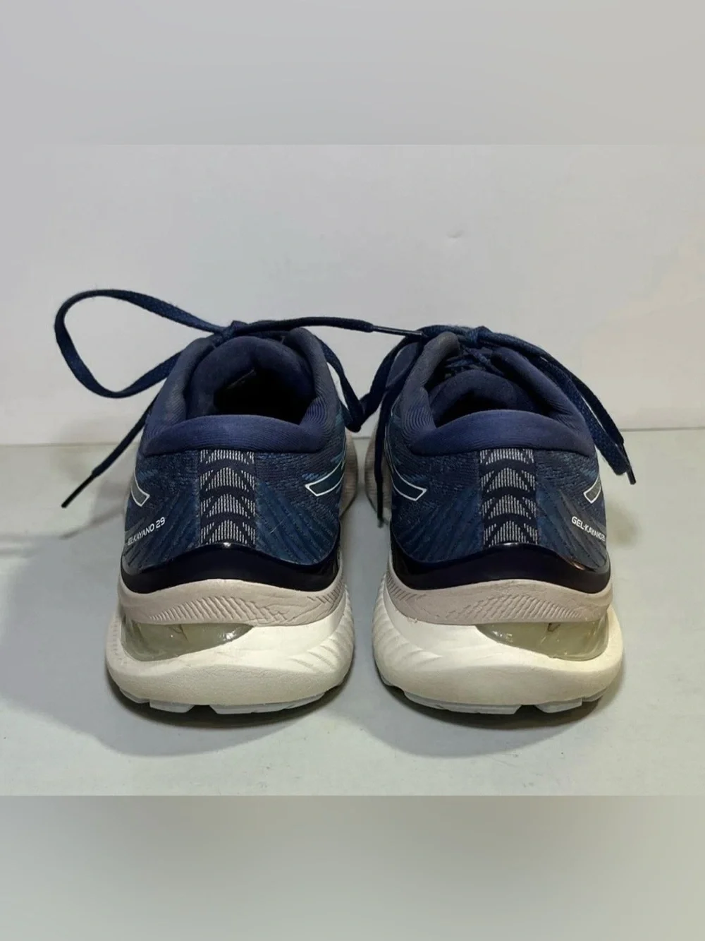 Womens ASICS Gel-Kayano 29 Running Shoes, Size 10 Wide, Blue, 1012B297